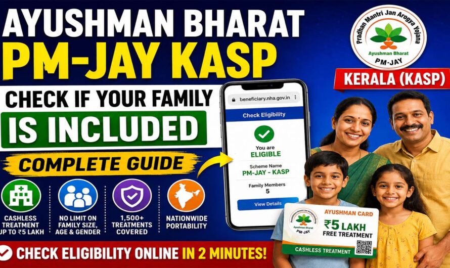 Ayushman Bharat PM-JAY KASP: Check If Your Family Is Included in the Scheme