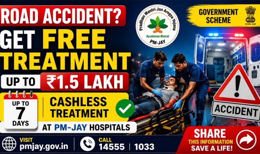 Free Cashless Road Accident Treatment in India: Get Up to 7 Days of Free Medical Care
