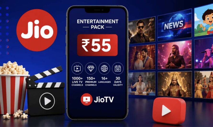 JioTV Pro Plan: Watch 1000+ Live TV Channels for Just ₹55