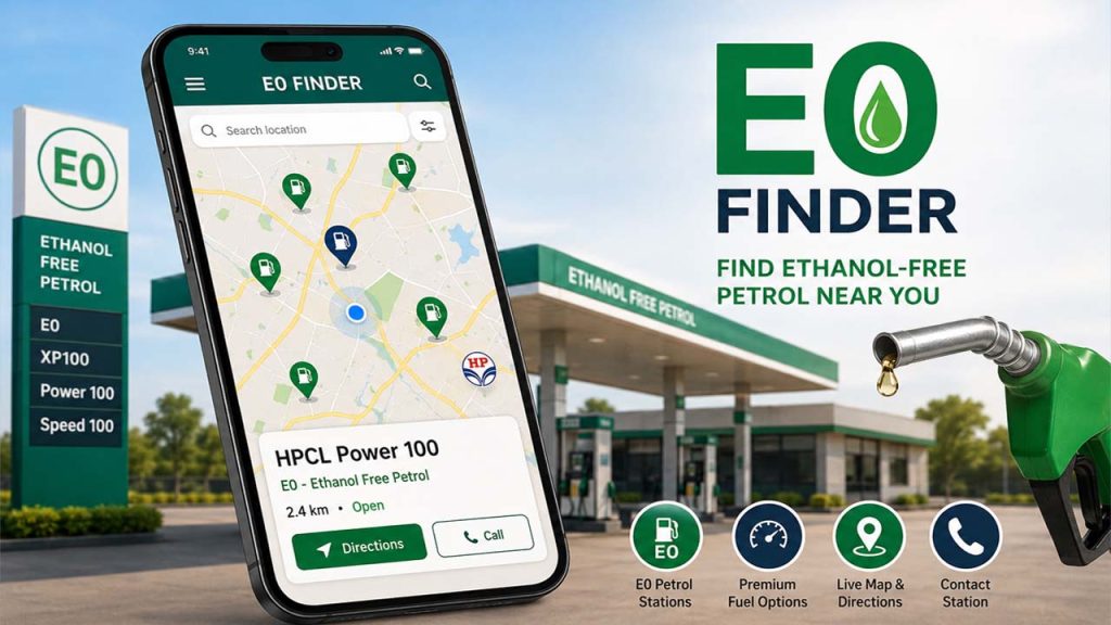 E0 Finder Application: Find Ethanol-Free Petrol Near You E0 Finder Application: Find Ethanol-Free Petrol Near You