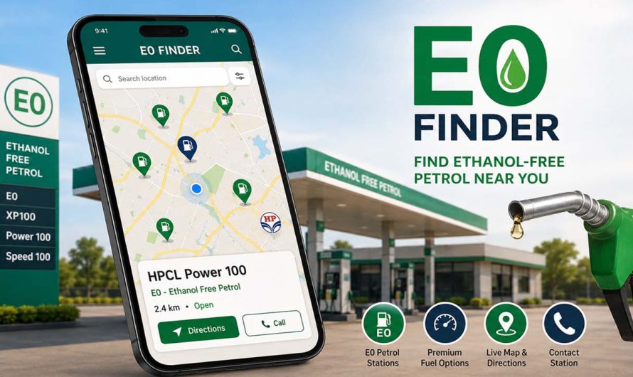 E0 Finder Application: Find Ethanol-Free Petrol Near You