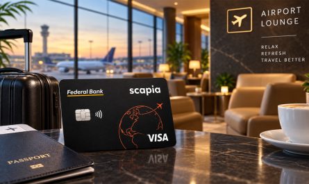 Scapia Federal Credit Card unlimited domestic airport lounge access